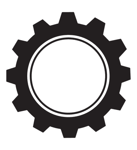 Transparent Black Gear Illustration with Copy Space - Download Free Stock Videos Pikwizard.com