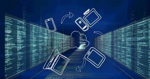 Abstract digital cloud computing with device connectivity