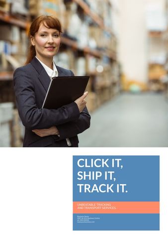 confident woman highlighting reliable warehouse logistics - Download Free Stock Templates Pikwizard.com