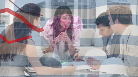 International Business Meeting Discusses Financial Projections