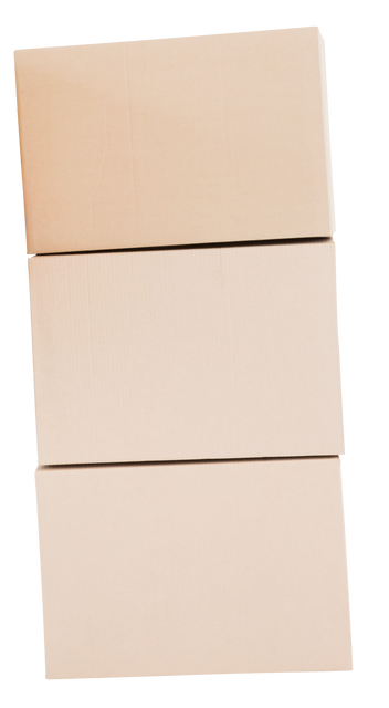 Pile of Cardboard Boxes on Transparent Background, Isolated for Shipping and Delivery - Download Free Stock Videos Pikwizard.com