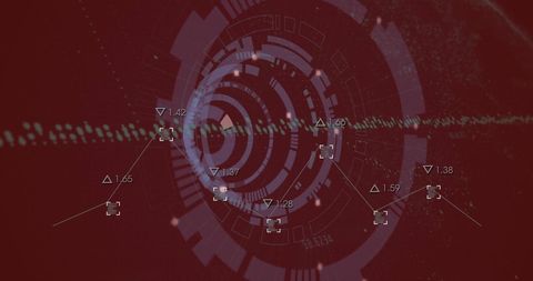 Digital Display of Financial Data Processing Animation - Download Free Stock Images Pikwizard.com