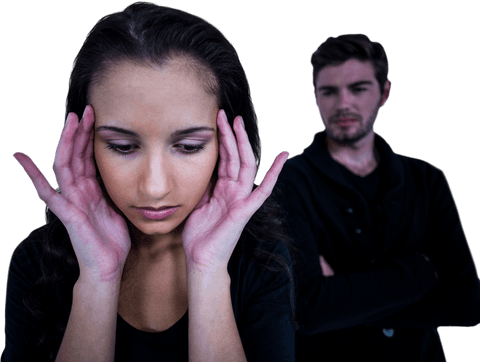 transparent isolation couple communication breakdown - Download Free Stock Videos Pikwizard.com