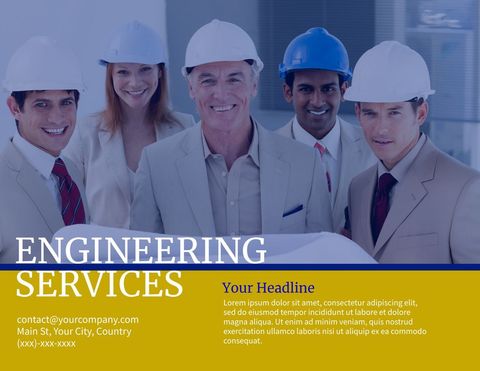 professional engineers collaborating on a blueprint - Download Free Stock Templates Pikwizard.com
