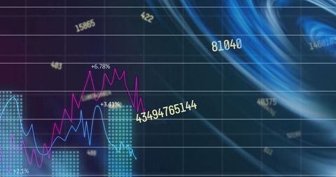 Futuristic Data Analysis and Statistical Interface Visualization - Download Free Stock Images Pikwizard.com