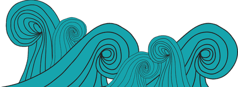 Transparent Abstract Teal Swirl Waves Design with Fluid Patterns - Download Free Stock Videos Pikwizard.com