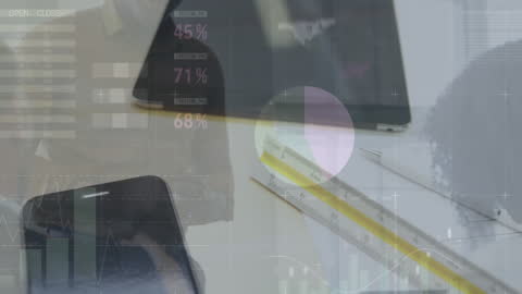 Digital Technology Merging with Data Analytics Overlay