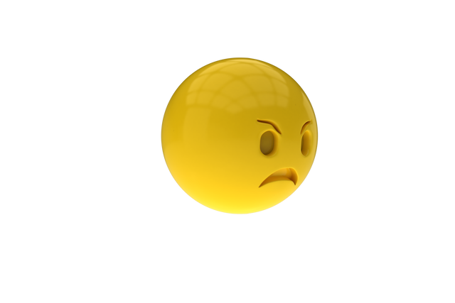 Three Dimensional Transparent Angry Emoji Face - Download Free Stock Videos Pikwizard.com