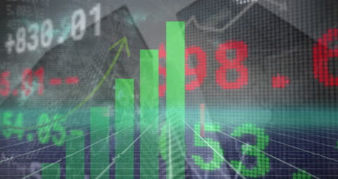 Dynamic Animation of Financial Data on a Digital Interface