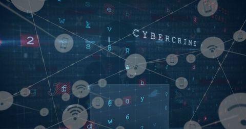 Conceptual Image of Hacker and Cybercrime Network Connections - Download Free Stock Images Pikwizard.com