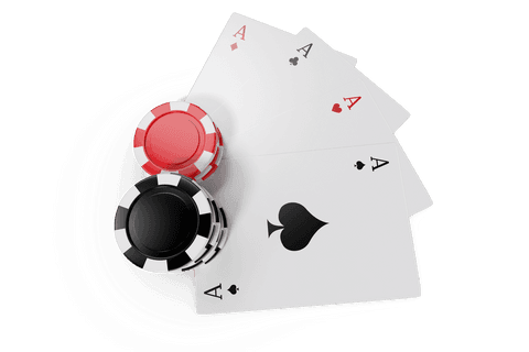 transparent casino chips and playing cards with aces display - Download Free Stock Videos Pikwizard.com