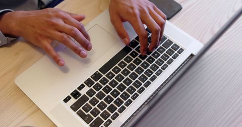 Business Professional Using Laptop in Modern Office Workspace - Download Free Stock Images Pikwizard.com