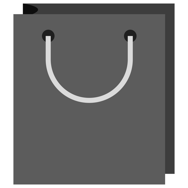 Black Shopping Bag on Transparent Background Isolated Vector Image - Download Free Stock Videos Pikwizard.com