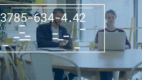 Data Processing Visualization in Modern Cafe Scenario