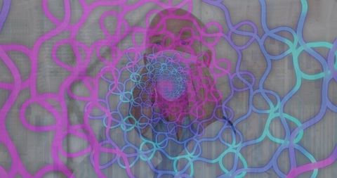 Futuristic Medical Innovation with Caucasian Doctor and Digital Interface