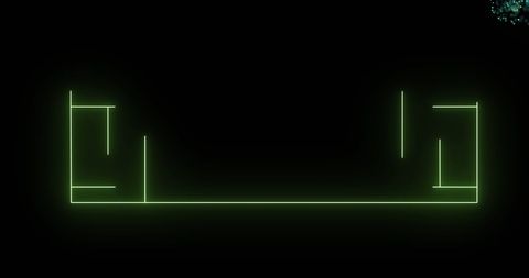 Neon Glowing Football Pitch Design with Green Particles - Download Free Stock Images Pikwizard.com