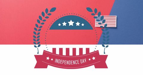 4th of July Independence Day Celebration Banner with USA Flag - Download Free Stock Images Pikwizard.com