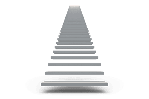 transparent ascending staircase leading to light - Download Free Stock Videos Pikwizard.com