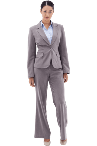 Transparent Businesswoman in Professional Suit Posing Confidently - Download Free Stock Videos Pikwizard.com