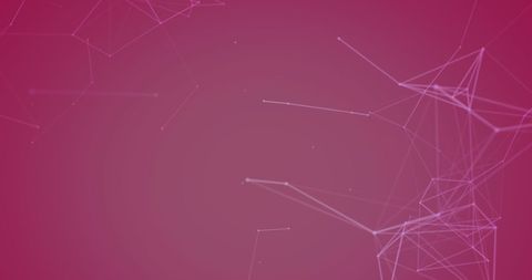 Abstract Network Plexus on Vibrant Red Background - Download Free Stock Images Pikwizard.com