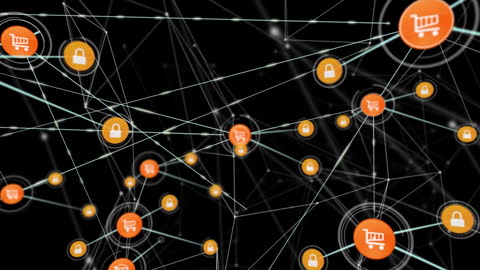 Dynamic Visual of Network Connections and Online Shopping