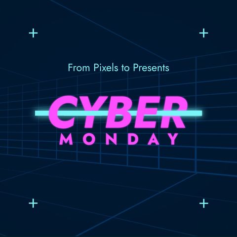 Vibrant Cyber Monday Digital Animation Graphic for Sales - Download Free Stock Templates Pikwizard.com