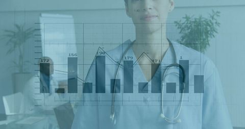 Medical Professional with Data Visualization Background - Download Free Stock Images Pikwizard.com