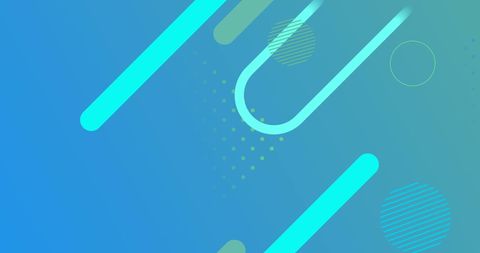 Modern Abstract Geometry on Blue Background with Dynamic Shapes - Download Free Stock Images Pikwizard.com