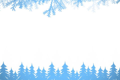 blue and white christmas trees illustration on transparent background - Download Free Stock Videos Pikwizard.com