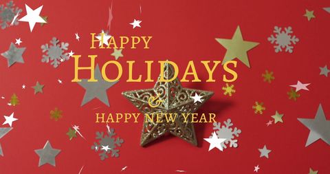 Festive Holiday and New Year Celebration Greeting Card - Download Free Stock Images Pikwizard.com