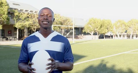 Athlete chosen after rugby triumph on sunny field