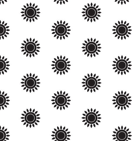 black sun pattern on transparent background for creative design - Download Free Stock Videos Pikwizard.com