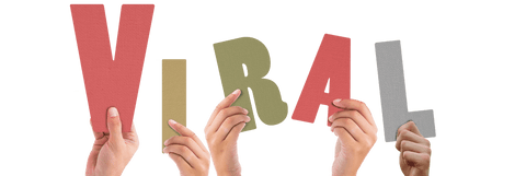 hands holding letters forming viral on transparent background - Download Free Stock Videos Pikwizard.com