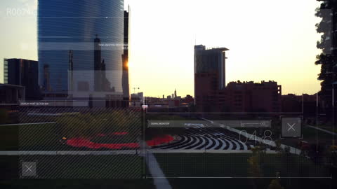 Futuristic Data Analytics on Urban Cityscape Skyline