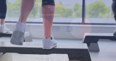 Integrated Fitness and Data Visualization Concept