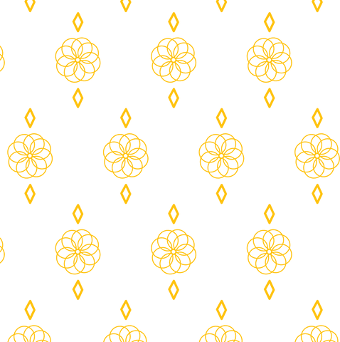 yellow floral pattern with transparent black background - Download Free Stock Videos Pikwizard.com