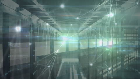 Abstract Data Network Presence in Server Room