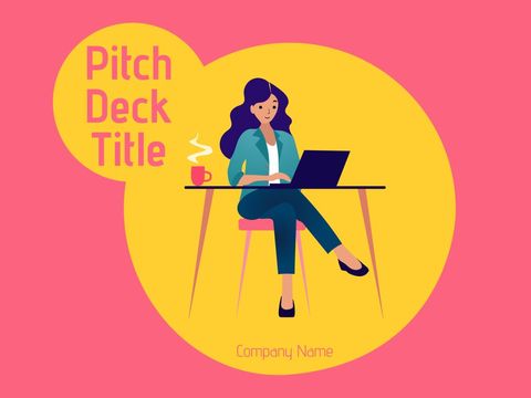 professional woman engaging with laptop for business presentation - Download Free Stock Templates Pikwizard.com