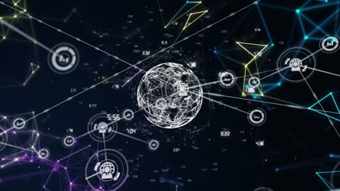 Global Network Connectivity and Data Visualization