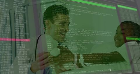 Doctor using telehealth technology with pediatric patient