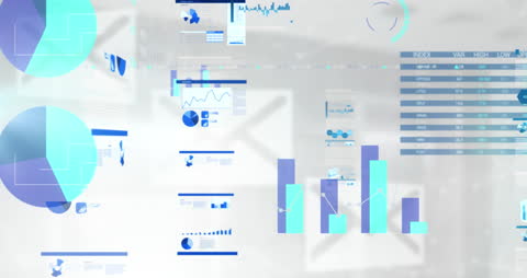 Futuristic Data Visualization in Technological Environment