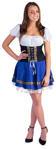 transparent oktoberfest costume woman smiling - Download Free Stock Videos Pikwizard.com