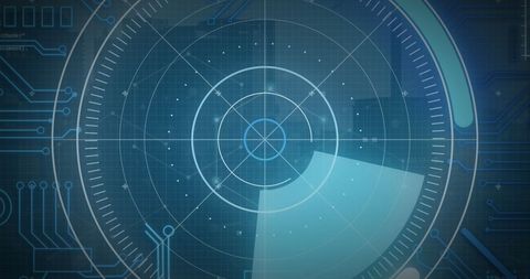 Futuristic Digital Radar Scanning Concepts - Download Free Stock Images Pikwizard.com