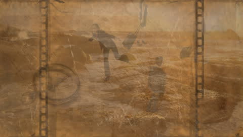 Abstract Infusion of Timeless Journey Imagery