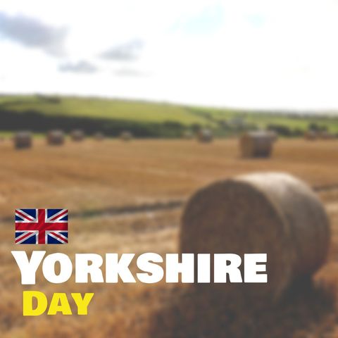 yorkshire day celebration in lush agricultural landscape - Download Free Stock Templates Pikwizard.com