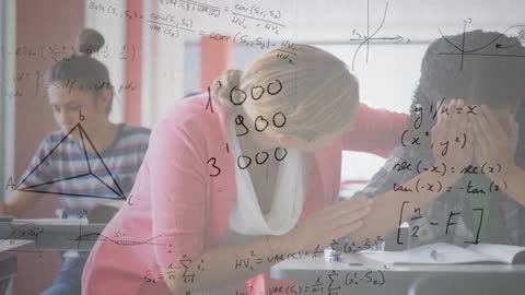 Interactive Mathematics Education with Virtual Reality in Classroom