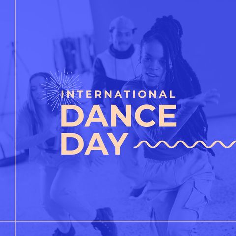 celebrating international dance day with enthusiastic dance moves - Download Free Stock Templates Pikwizard.com