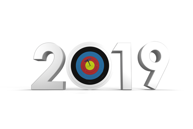 2019 Shooting Target Illustration On Transparent Background for New Year Celebration - Download Free Stock Videos Pikwizard.com