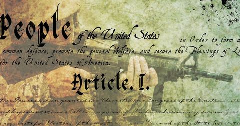 Military Heritage and Constitution Theme Design