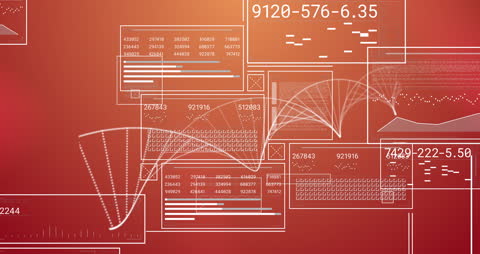 Abstract DNA Strand with Data Processing Elements